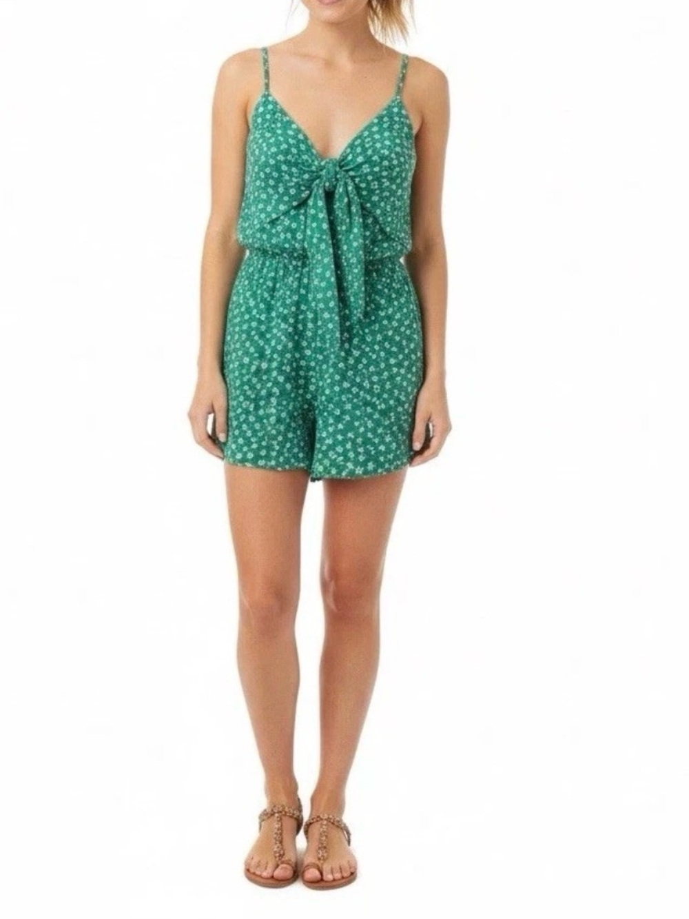 HYFVE Women’s Floral Romper Size M